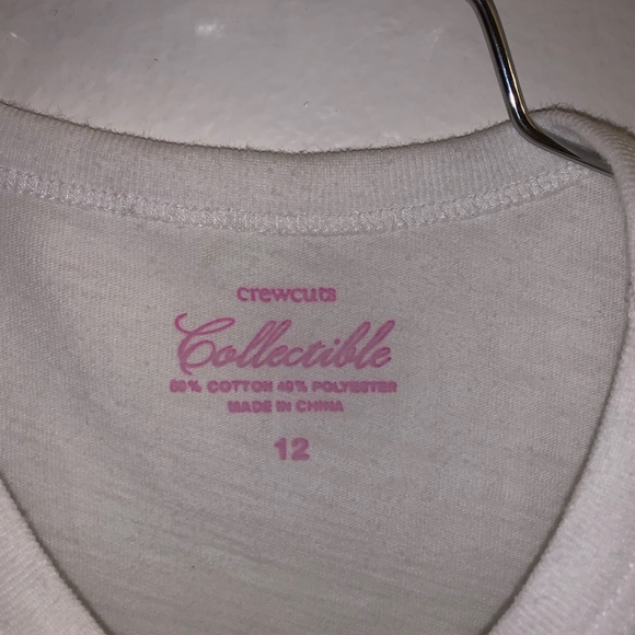 **SOLD** Crewcuts T-shirt with sequence heart - Picture 5 of 5